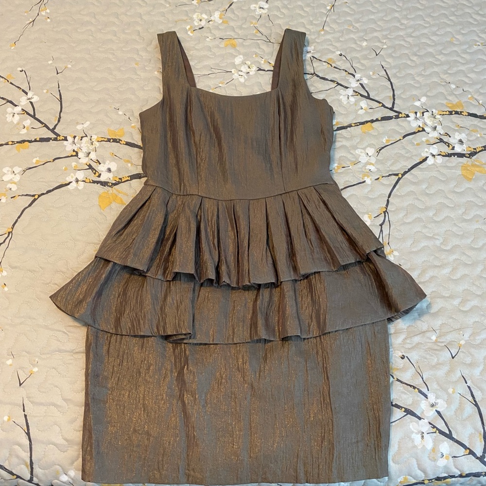 Beautiful peplum cocktail dress